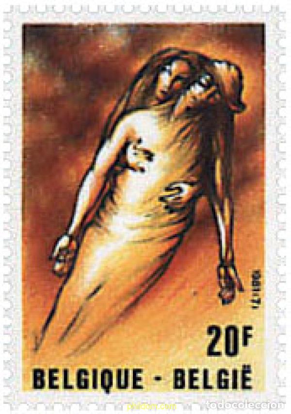 Sellos: 22794 MNH BELGICA 1981 25 ANIVERSARIO DE LA CATASTROFE MINERA DE MARCINELLE