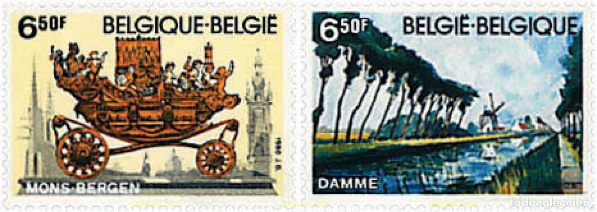 Sellos: 84648 MNH BELGICA 1980 TURISMO