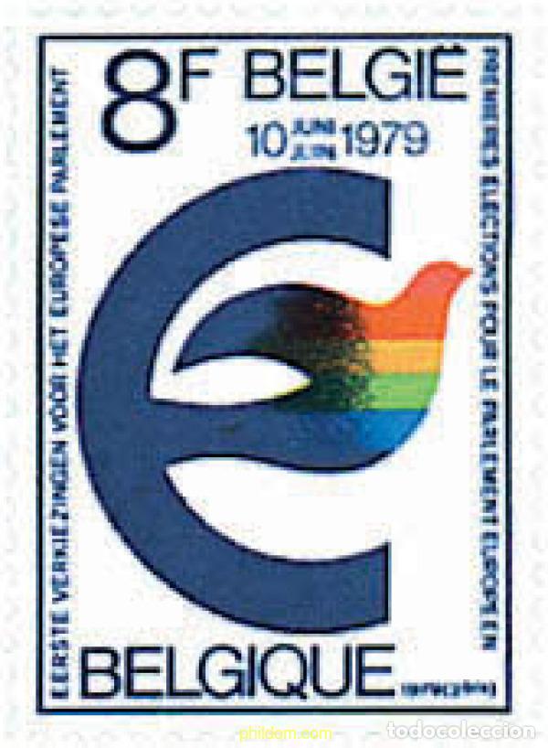 Sellos: 85077 MNH BELGICA 1979 PRIMERAS ELECCIONES AL PARLAMENTO EUROPEO