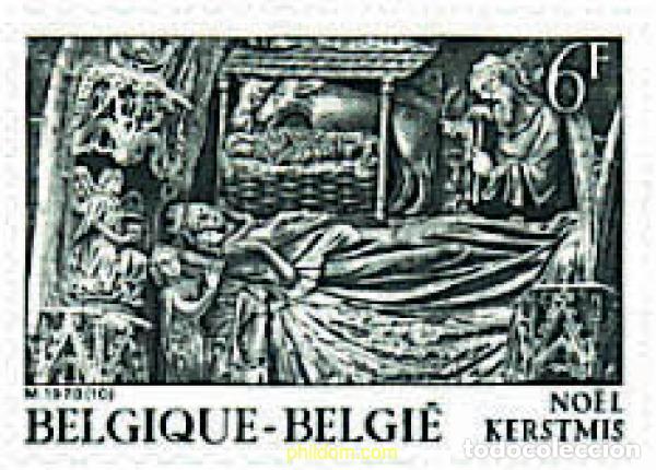 Sellos: 85075 MNH BELGICA 1978 NAVIDAD. PORTAL DE NOTRE DAME DE HUY