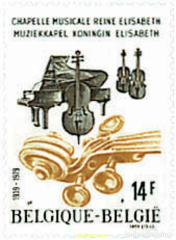 Sellos: 245316 MNH BELGICA 1979 MUSICA. ANIVERSARIOS