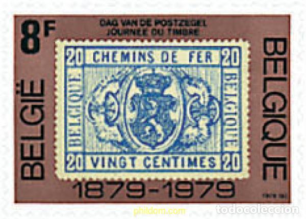 Sellos: 87976 MNH BELGICA 1979 DIA DEL SELLO