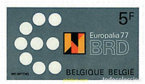 Sellos: 87020 MNH BELGICA 1977 EUROPALIA 77. ALEMANIA