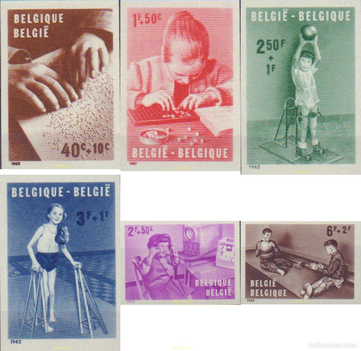 Sellos: 15712 MNH BELGICA 1962 PRO INSTITUCIONES PARA INFANCIA DISCAPACITADA