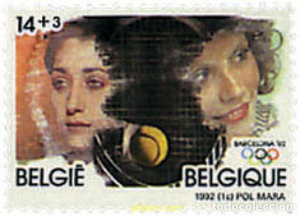 Sellos: 305695 MNH BELGICA 1992 25 JUEGOS OLIMPICOS VERANO BARCELONA 1992 - 16 JUEGOS OLIMPICOS INVIERNO. A