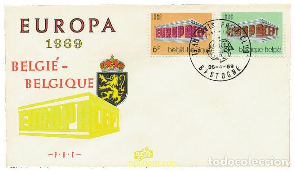 Sellos: 22987 MNH BELGICA 1969 EUROPA CEPT. 10 ANIVERSARIO DE LA CEPT