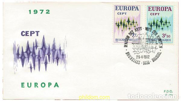 Sellos: 22990 MNH BELGICA 1972 EUROPA CEPT. COMUNICACIONES