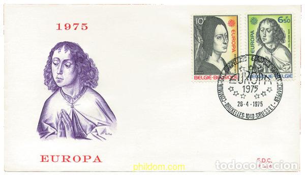 Sellos: 22993 MNH BELGICA 1975 EUROPA CEPT. PINTURAS