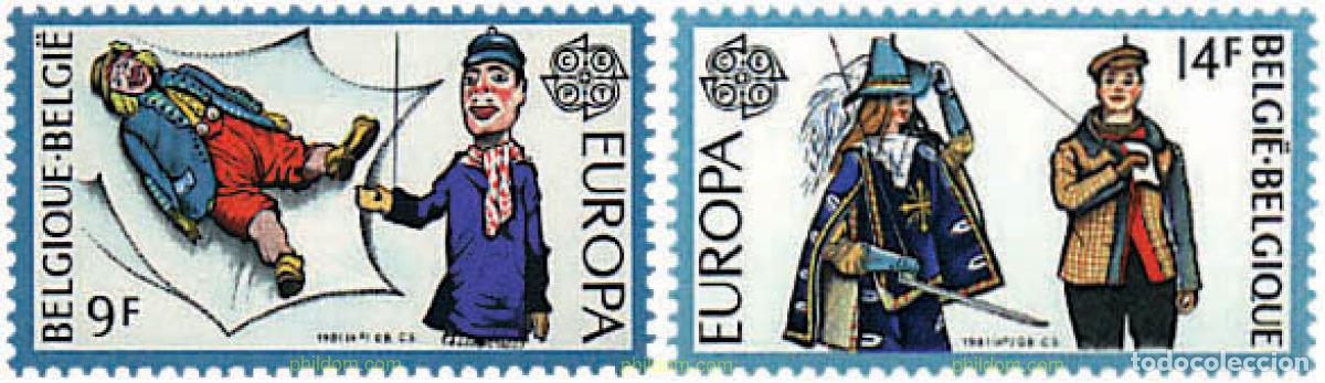 Sellos: 85936 MNH BELGICA 1981 EUROPA CEPT. FOLCLORE