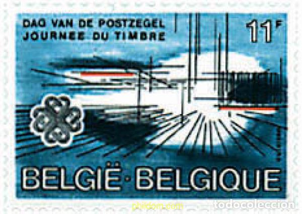 Sellos: 85264 MNH BELGICA 1983 DIA DEL SELLO. A&Ntilde;O MUNDIAL DE LAS TELECOMUNICACIONES