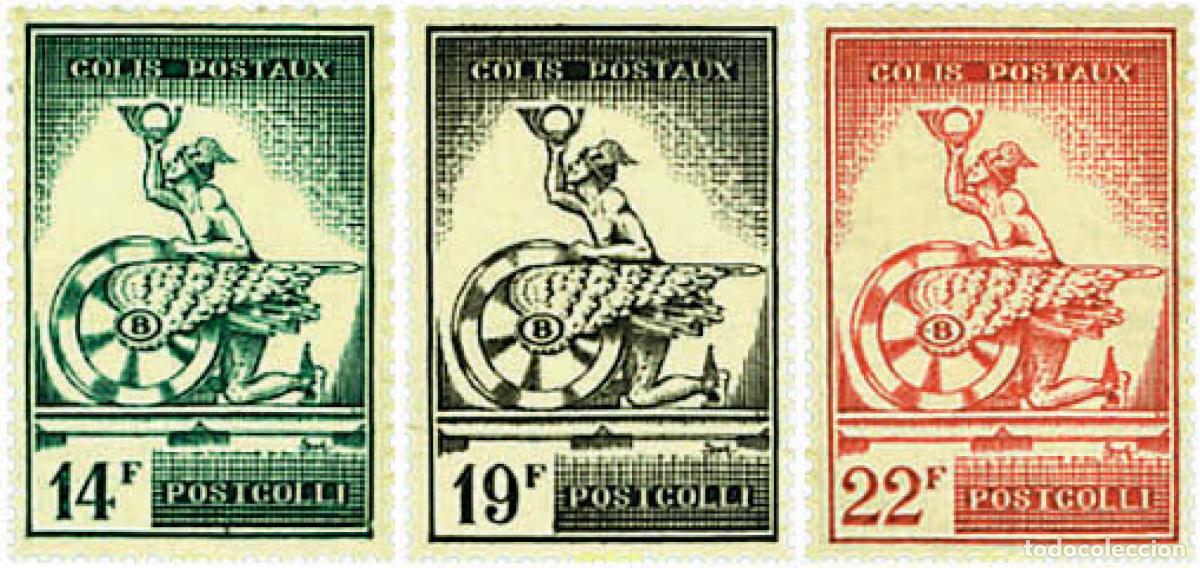 Sellos: 86939 MNH BELGICA 1957 MERCURIO