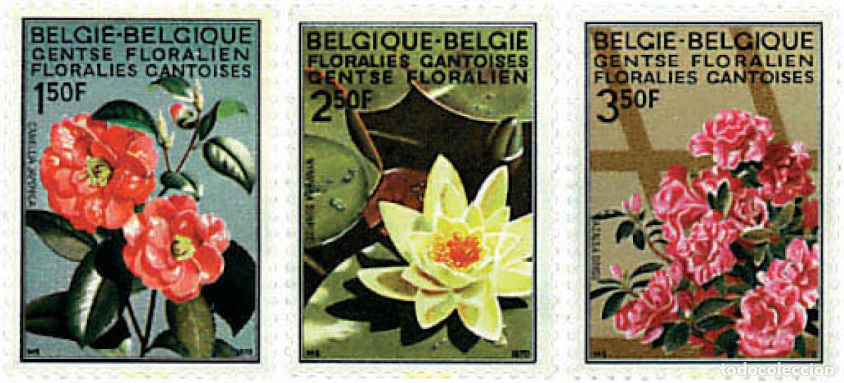 Sellos: 97120 MNH BELGICA 1970 FLORALIES EN GANTE