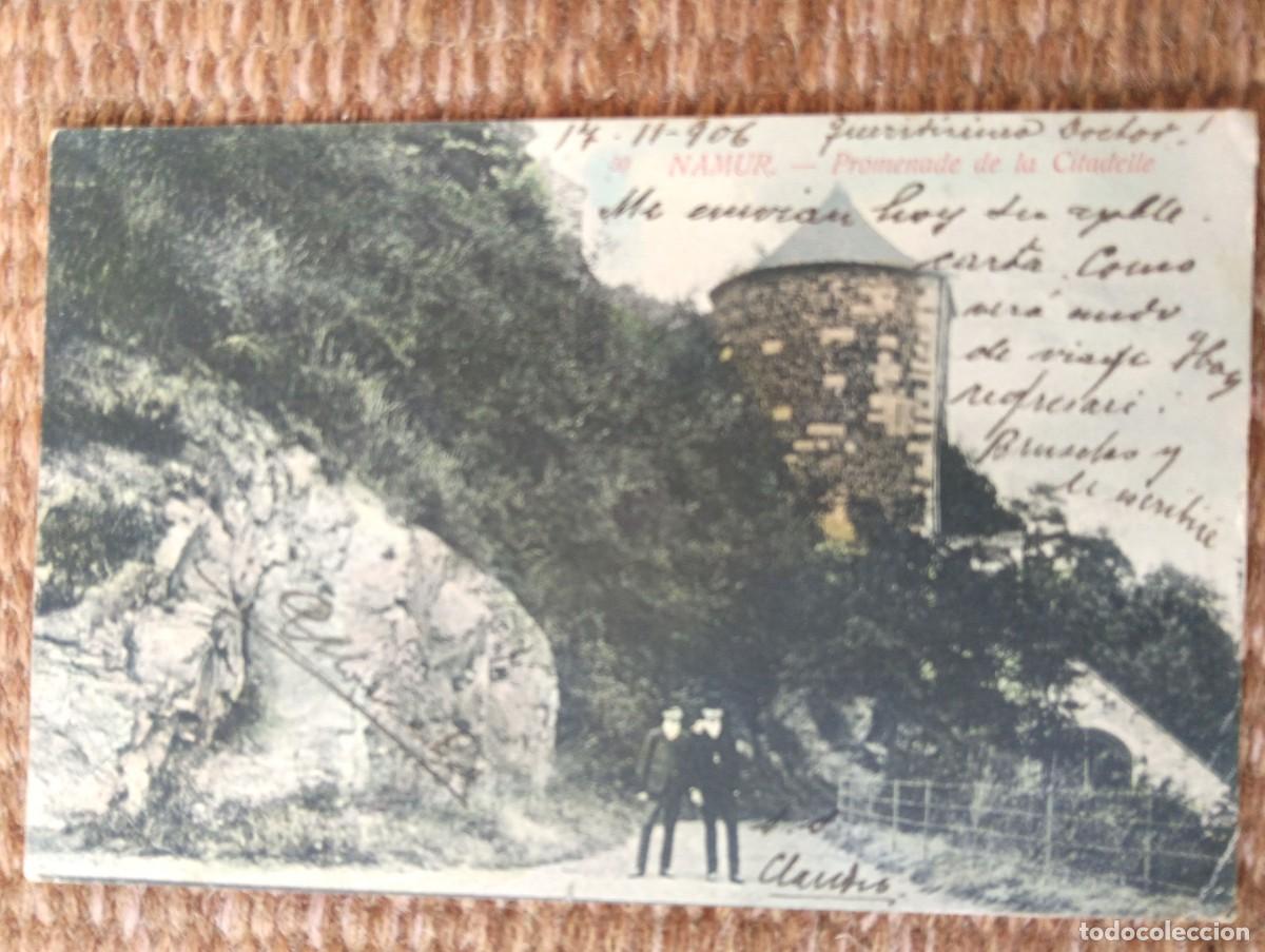 Sellos: BELGICA - NAMUR - MATASELLOS ESTACION DE NAMUR