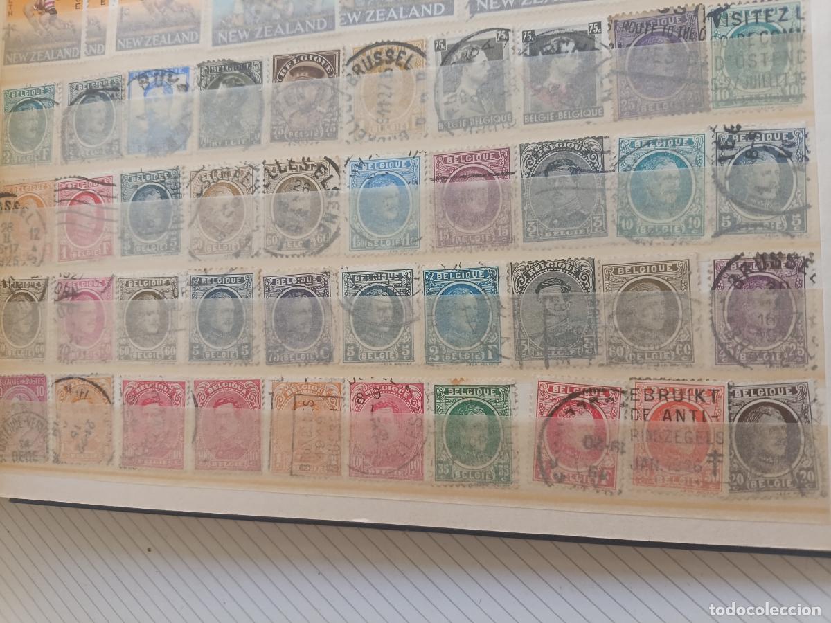 Sellos: Lote de 40 sellos de B&eacute;lgica