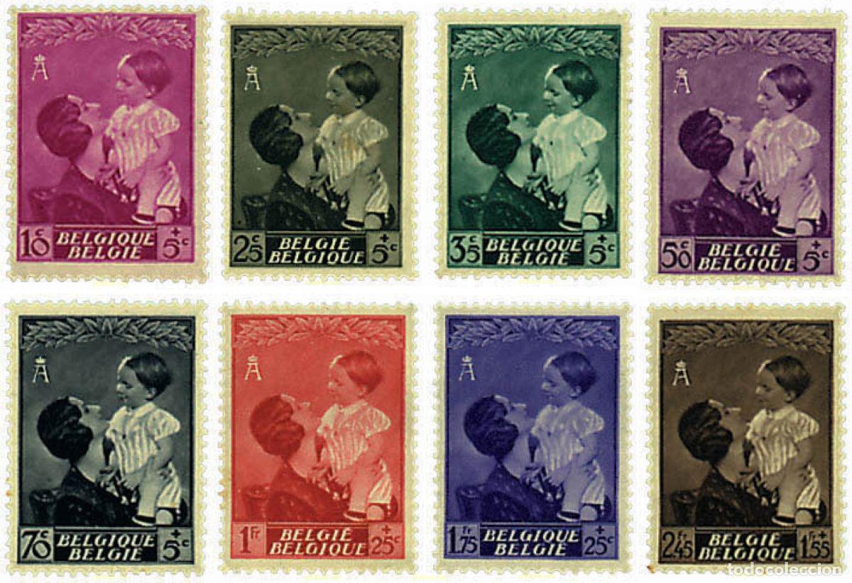 Sellos: 85624 MNH BELGICA 1937 PRO MONUMENTO EN MEMORIA DE LA REINA ASTRID