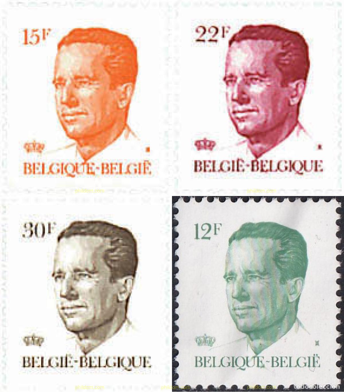 Sellos: 85296 MNH BELGICA 1984 REY BALDUINO - Foto 1