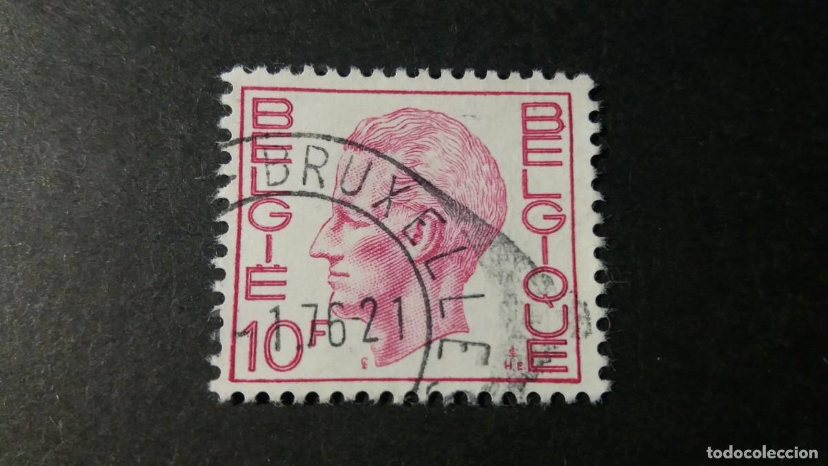 Sellos: Sello B&eacute;lgica usado. Rey Balduino. 15 Dicienbre 1971. Yvert 1584.