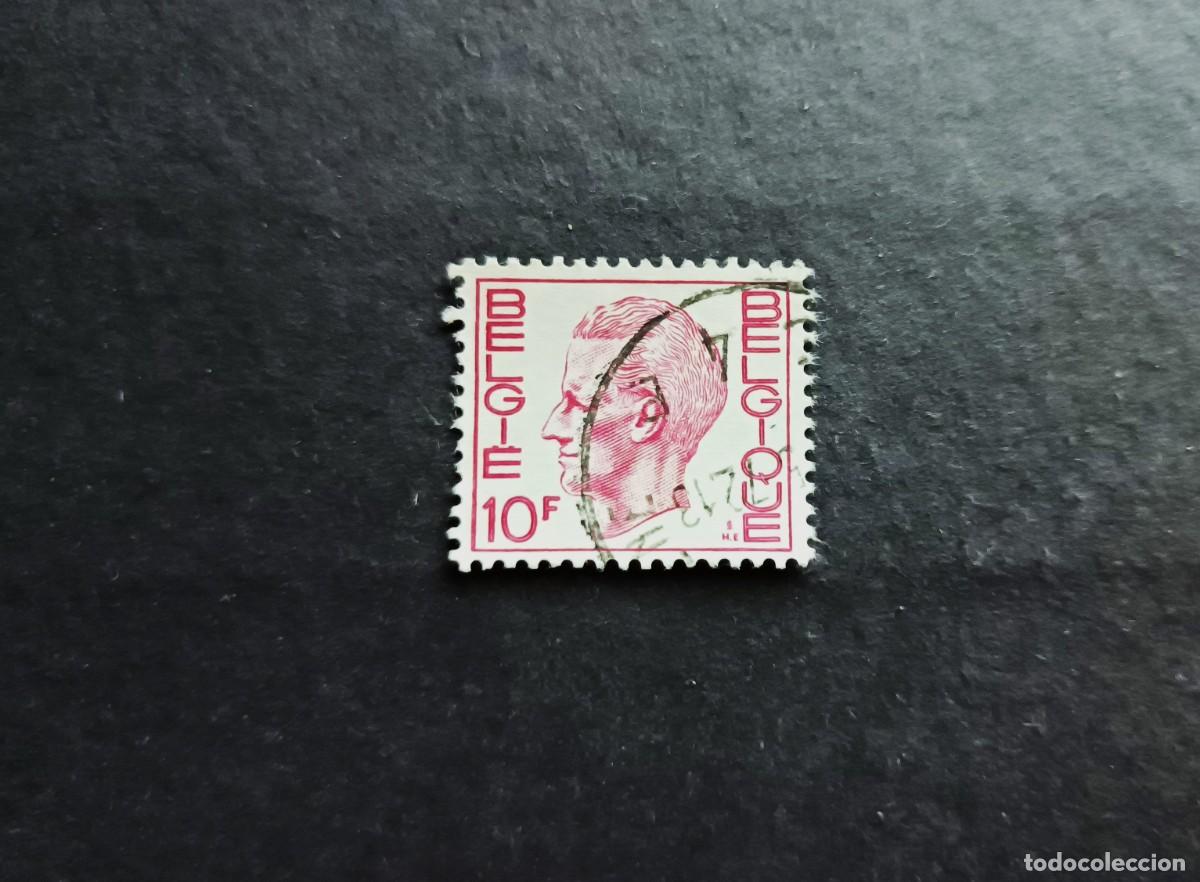 Sellos: Sello B&eacute;lgica usado. Rey Balduino. 15 Dicienbre 1971. Yvert 1584.