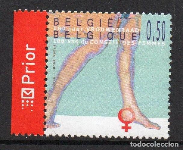 Sellos: Belgica 2005 Ivert 3333 *** Centenario del Consejo de Mujeres
