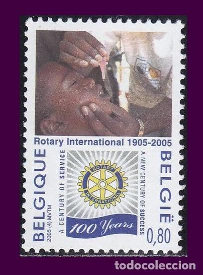 Sellos: Belgica 2005 Ivert 3337 *** Centenario del Rotary Club Internacional