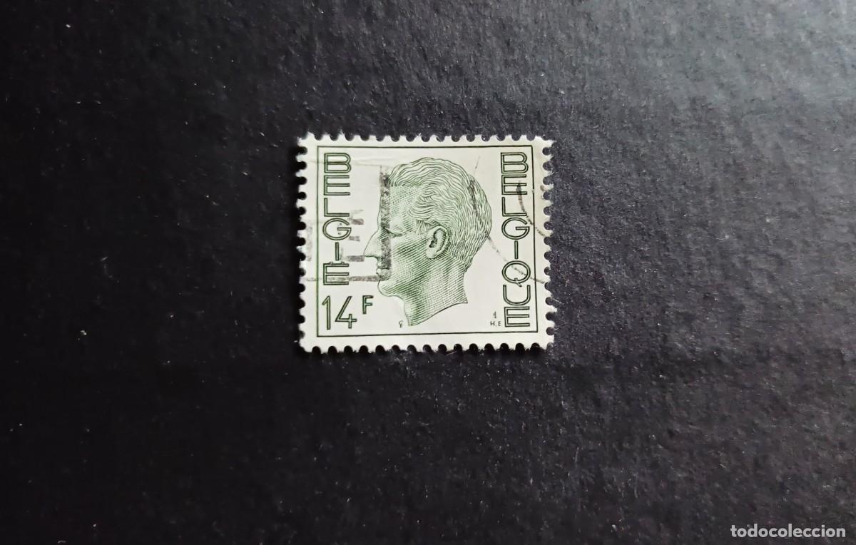 Sellos: Sello B&eacute;lgica usado. 1976. Rey Balduinol. Septienbre 1976. Yvert 1818.