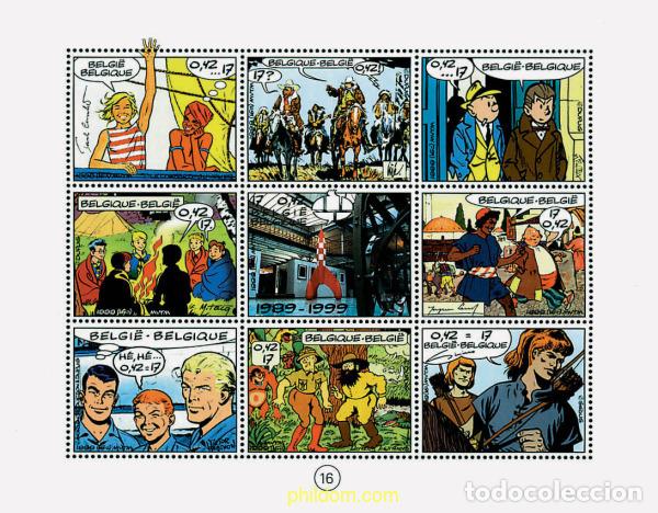 Sellos: 316636 MNH BELGICA 1999 FILATELIA DE LA JUVENTUD