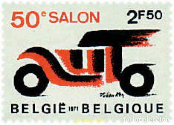 Sellos: 77808 MNH BELGICA 1971 50 SALON DEL AUTOMOVIL