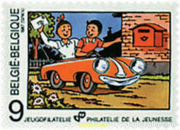 Sellos: 85396 MNH BELGICA 1987 FILATELIA DE LA JUVENTUD