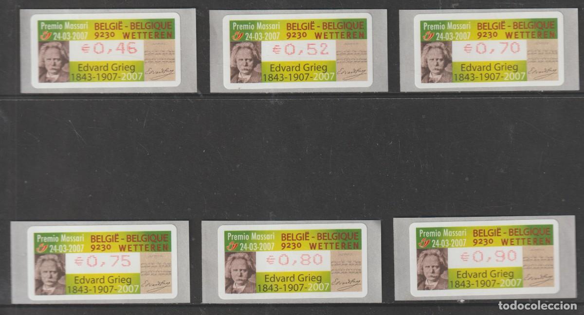 Sellos: Belgium Belgique 2006 - ATM Grieg Michel 60 mnh**