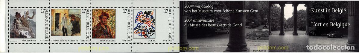 Sellos: 2350 MNH BELGICA 1998 ARTE EN BELGICA