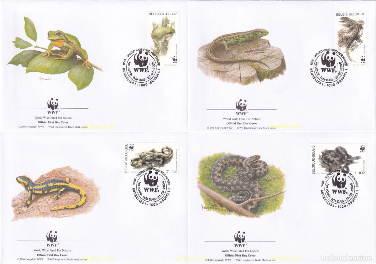 Sellos: 24776 MNH BELGICA 2000 WWF. FONDO MUNDIAL PARA LA NATURALEZA