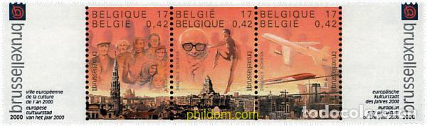 Sellos: 5582 MNH BELGICA 2000 BRUSELAS, CAPITAL EUROPEA DE LA CULTURA