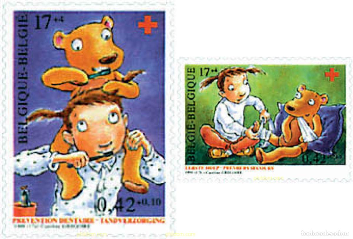 Sellos: 87940 MNH BELGICA 1999 PRO CRUZ ROJA