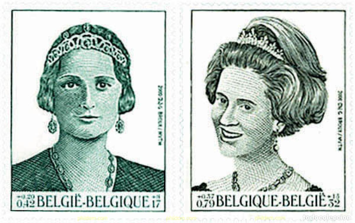 Sellos: 87349 MNH BELGICA 2000 PROMOCION DE LA FILATELIA. LA DINASTIA BELGA