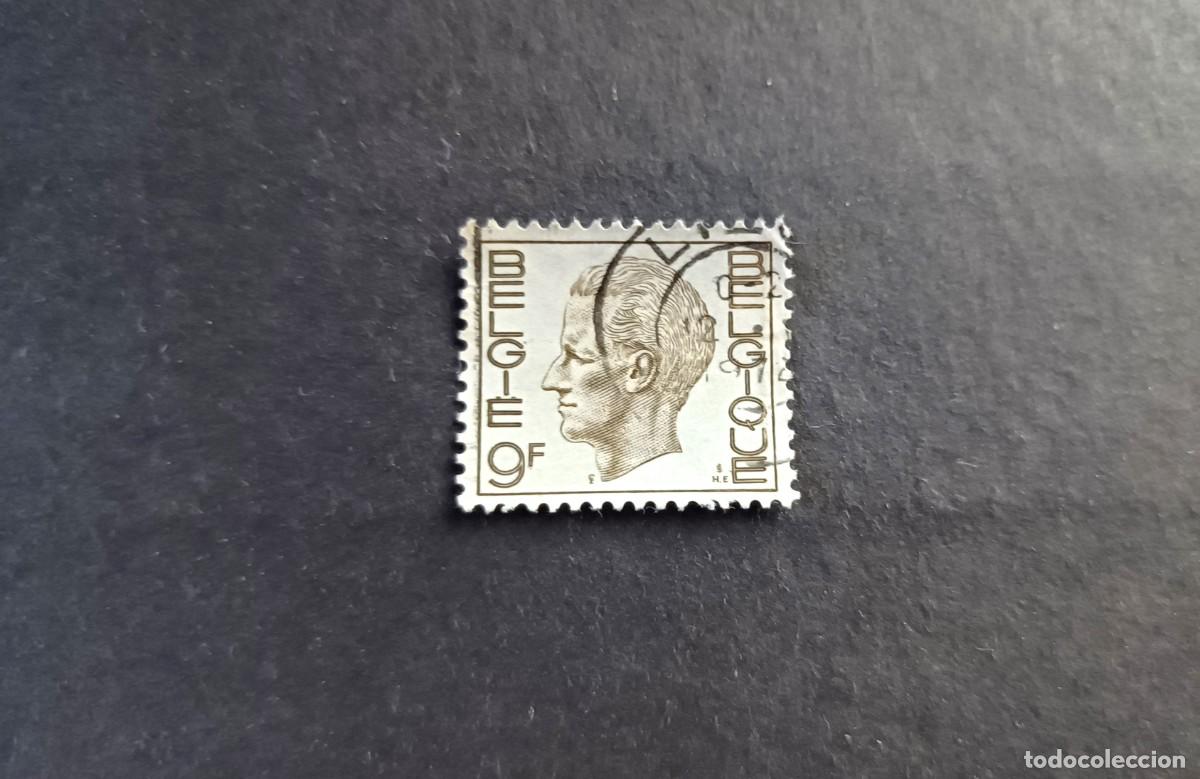 Sellos: Sello B&eacute;lgica usado. Rey Balduino. 2 mayo 1971. Yvert 1583.