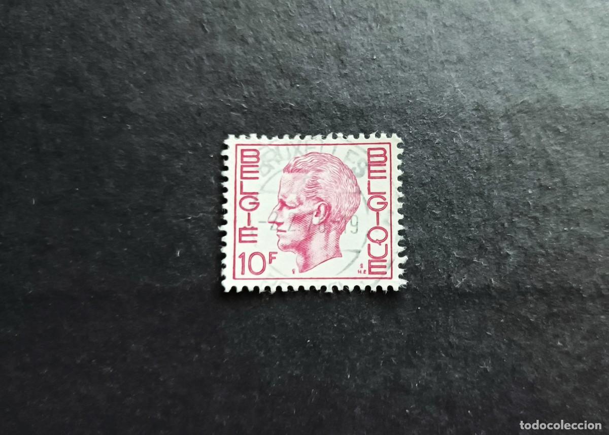 Sellos: Sello B&eacute;lgica usado. Rey Balduino. 15 Dicienbre 1971. Yvert 1584.