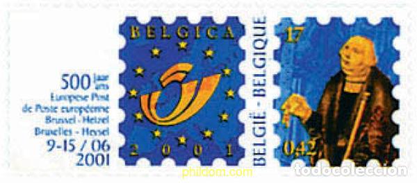 Sellos: 87375 MNH BELGICA 2000 BELGICA 2001. EXPOSICION FILATELICA INTERNACIONAL