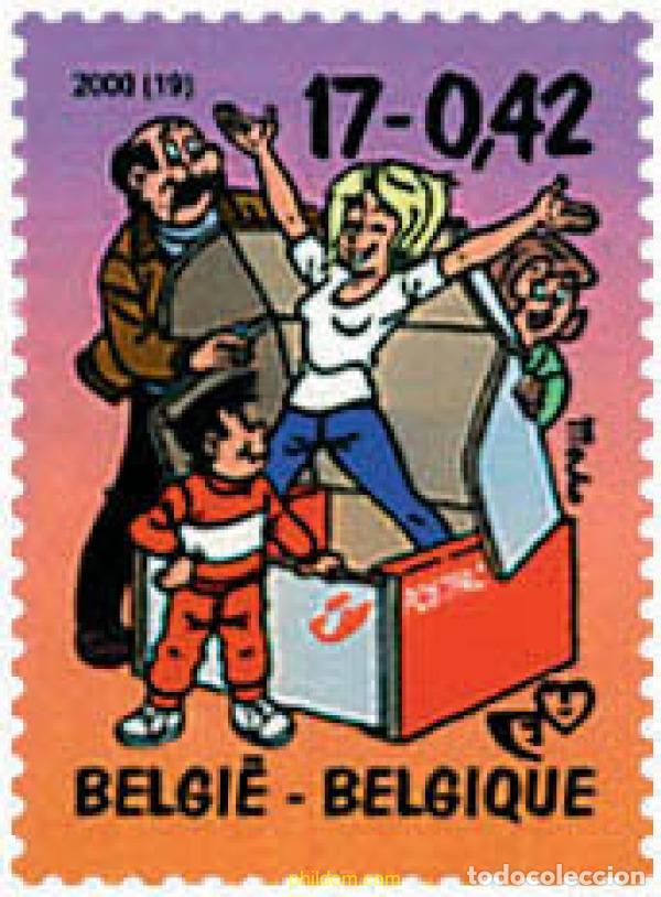 Sellos: 87377 MNH BELGICA 2000 FILATELIA DE LA JUVENTUD