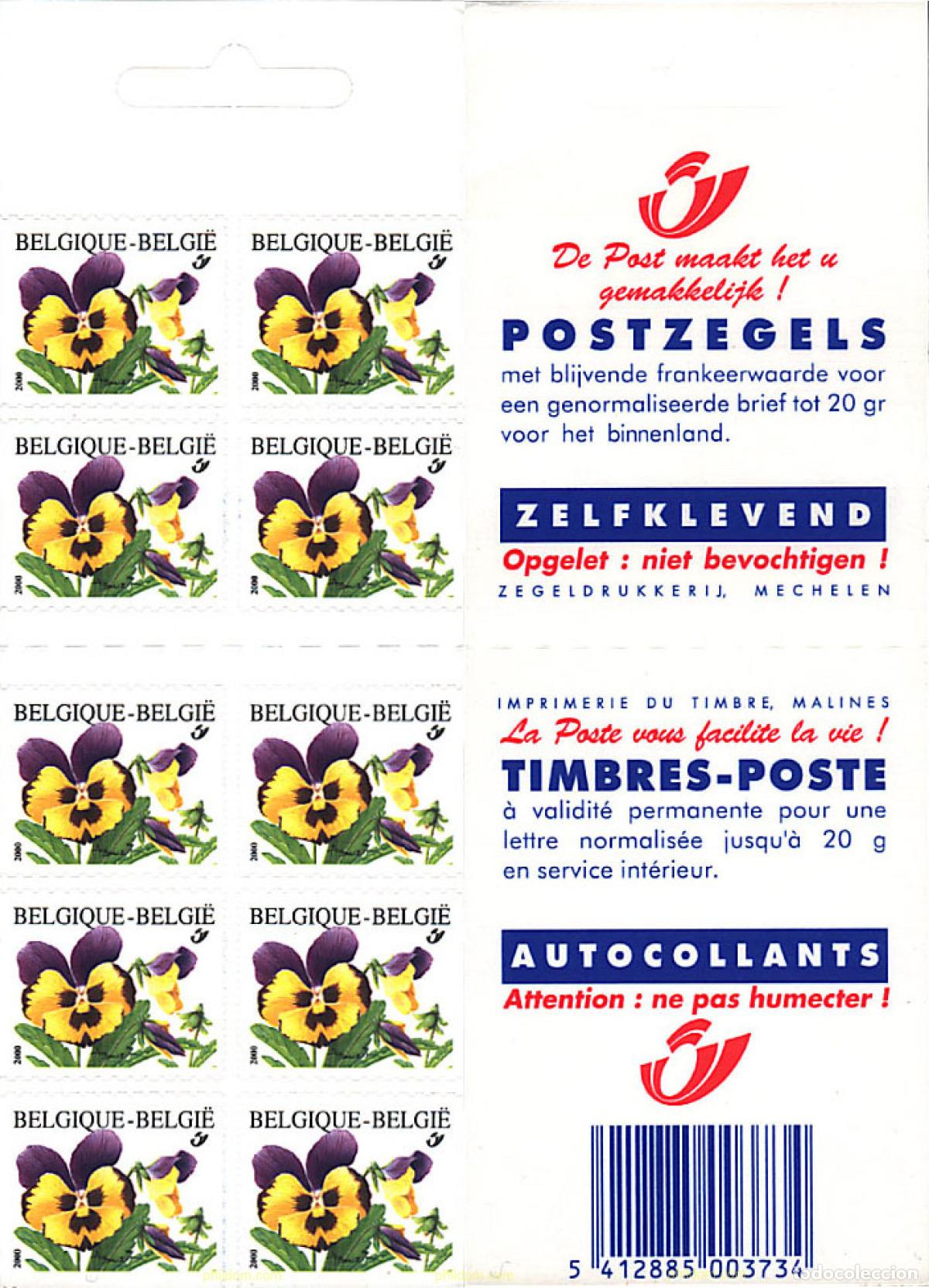 Sellos: 14036 MNH BELGICA 2000 FLORES