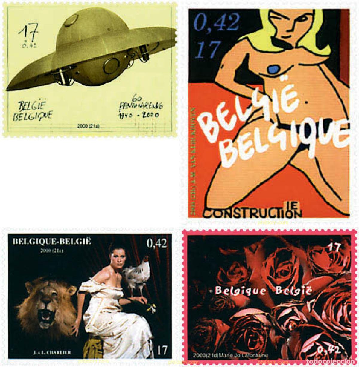 Sellos: 87382 MNH BELGICA 2000 CREACIONES ARTISTICAS