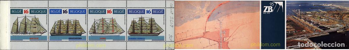Sellos: 2348 MNH BELGICA 1995 BARCOS VELEROS