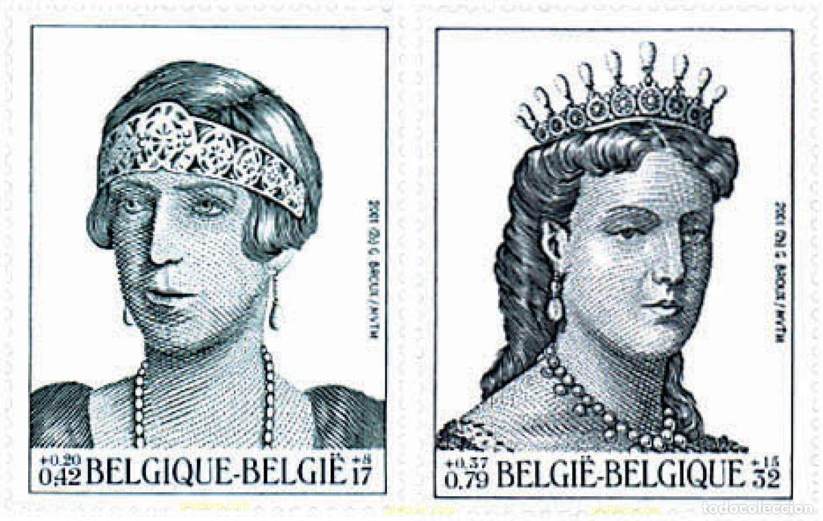 Sellos: 87385 MNH BELGICA 2001 PROMOCION DE LA FILATELIA. LA DINASTIA BELGA