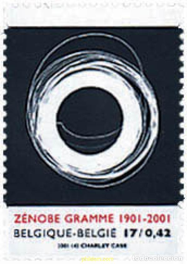 Sellos: 87389 MNH BELGICA 2001 CENTENARIO DE LA MUERTE DE ZENOBE GRAMME
