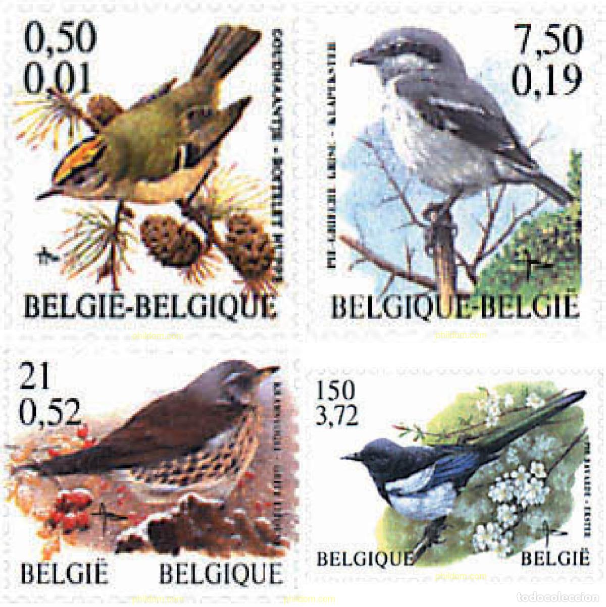 Sellos: 87528 MNH BELGICA 2001 AVES