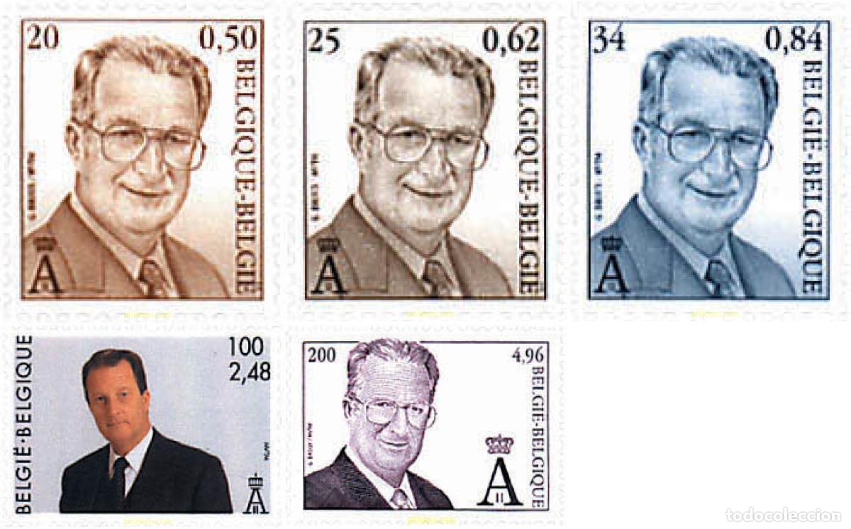 Sellos: 87527 MNH BELGICA 2001 REY ALBERTO II