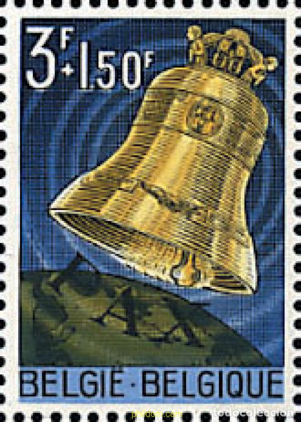 Stamps: 22774 MNH BELGICA 1963 LA CAMPANA DE LA PAZ EN LA BASILICA DE KOEKELBERG