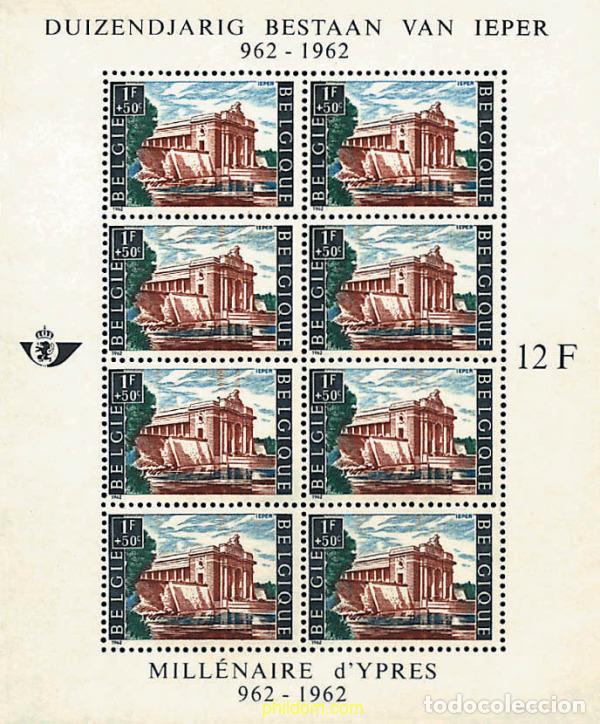 Francobolli: 84188 MNH BELGICA 1962 MILENARIO DE YPRES