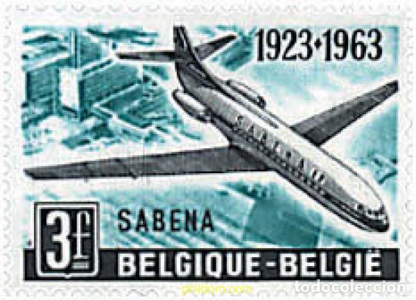 Briefmarken: 83944 MNH BELGICA 1963 40 ANIVERSARIO DE SABENA