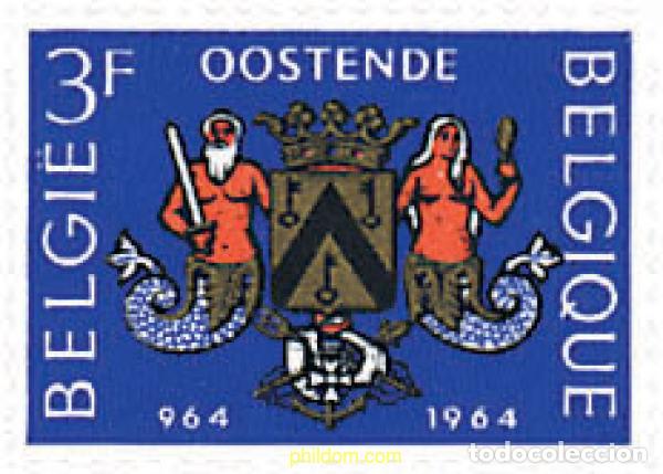 Briefmarken: 77776 MNH BELGICA 1964 MILENARIO DE OSTENDE