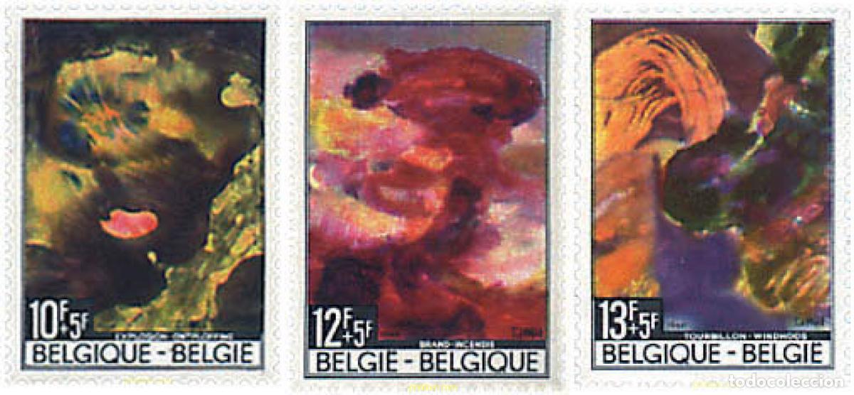 Sellos: 84318 MNH BELGICA 1968 PRO VICTIMAS DE CATASTROFES. PINTURAS DE POL MARA